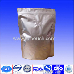 laminated aluminum foil pouches with valve