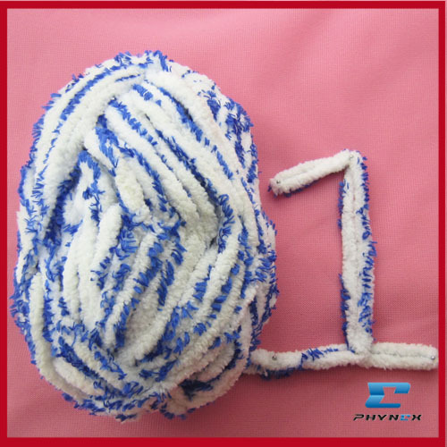 100% acrylic chenille yarn
