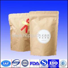 kraft paper coffee packaging bag