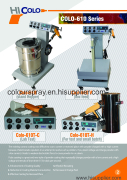 colo-610 powder coating machine catalogue