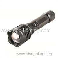 CGC-T62 wholesale customized good quality cheap Rechargeable CREE LED Flashlight