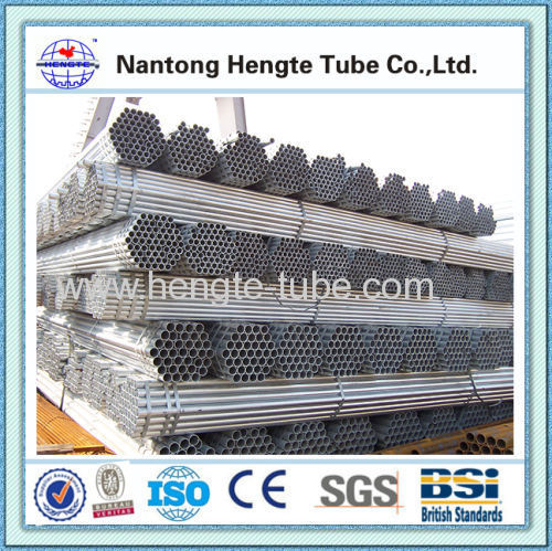 BS1387 1985 hot dip galvanized water steel pipe