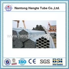 ASTM A53 hot dip galvanized steel pipe for fluid