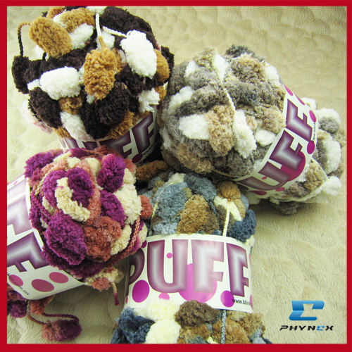 pom pom yarn for knitting