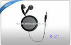 Cute noise canceling customized retractable earphones In ear with CE RoHS