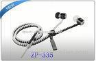 Zipbuds FRESH Earbuds Premium Tangle Free Zipper Earphones for iPone5s