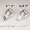 High power 3W E27 super bright led lighting bulb AC 90 - 240V for restaurants, home