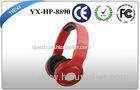 Red / Black / White 3.5mm jack Wired beats Stereo Headphones for Sport