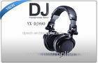Noise Isolation Pro Stereo DJ Headphones With Detachable Cord And Built-In Microphone