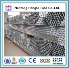 hot dip electrical galvanized steel pipe