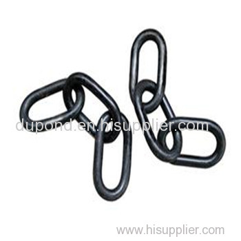 Mining three-ring steel chain made in china
