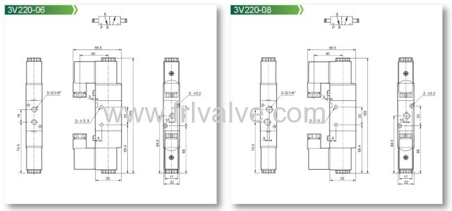 4V200 series Solenoid valve