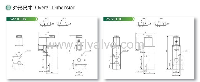 4V300 series Solenoid valve