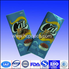 aluminium foil packaging bag for cat food