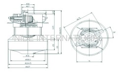 Home Appliance Vacuum Cleaner Motor