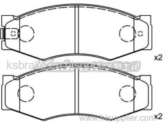 SEMI-METALLIC AUTO BRAKE PADS