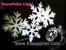 LED Waterproof White Outside Snowflake Christmas Lights , CE / RoHS
