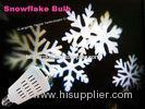 White Snowflake Bulb , Waterproof Effect Lights For Christmas Party