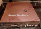 Customized TU1 TU2 TP1 TP2 Industry Copper Alloy Sheet , 1000mm to 6000mm Length Copper Plate