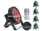 RGBW LED Stage Light , 12*10w RGBW 4 In 1 LED Remote Par