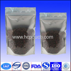 matte coffee bag with valve