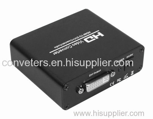 HDMI to DVI and Coaxial and Audio Converter