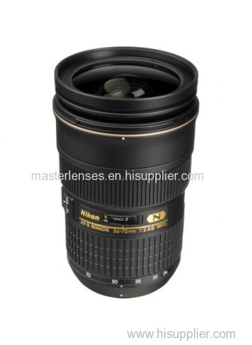 Nikon AF-S Nikkor 24-70mm F/2.8G ED Autofocus Lens (Black)