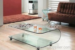 Fashion crystal minimalist coffee table