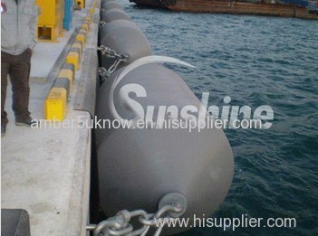 Marine equipment Cushion Cylinder foam filled ship fender