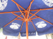 wooden parasol umbrella with custom made,with screen printed logo