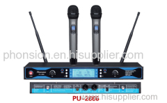 PU-2866 pll uhf wireless microphone