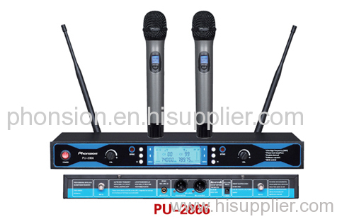 PLL uhf wireless microphone