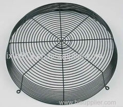 Spiral fan guards from Q195 or ss304/ss201 protect fan blades