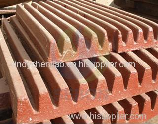The Wear-resistant Jaw Plate for Jaw Crusher