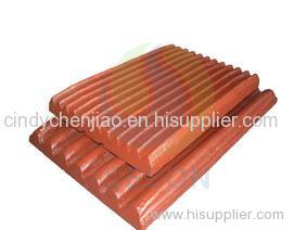 High Manganese Steel Jaw Plate for Jaw Crushers
