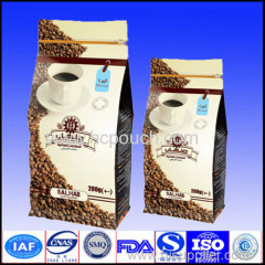 side gussted coffee paper pouch