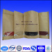 stand up food kraft paper pouch with window