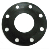 Rubber flange gasket for pipe fitting