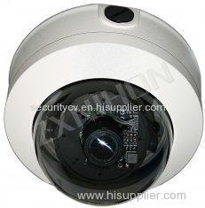 CE Waterproof IR Vandalproof Dome Camera With Sony / Sharp Color CCD
