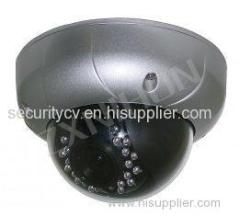 NVDLIR21 Vandalproof IR Dome Camera With SONY / SHARP Color CCD, 2.8-10mm Manual Zoom Lens