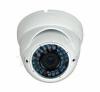 CE Vandalproof IR Dome Camera With SONY / Sharp Color CCD, Manual Zoom Lens, External Lens