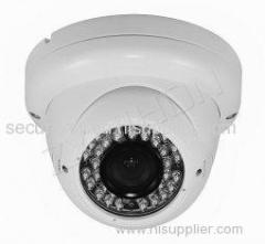 420 - 700TVL SONY, SHARP Color CCD NIRCT Vandalproof IR Dome Camera With Manual Zoom Lens