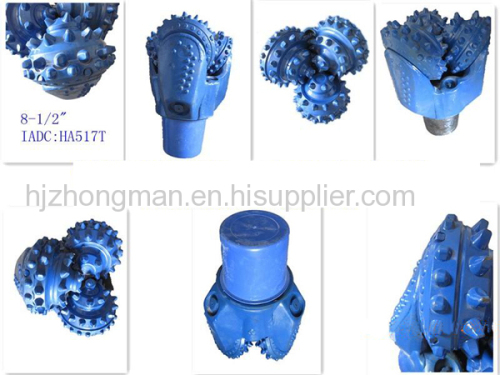 api standard 6 1/2 roller cone drill bit for well drilling