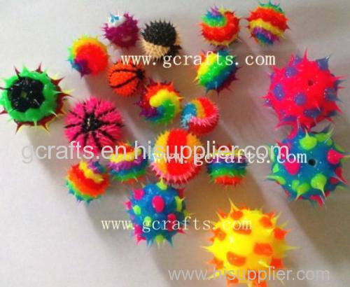 Spiky Rubber Beads Spiky Rubber Charms Silicone Rubber Beads and Charms