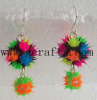SILICONE Rubber Beads Spikey Rubber Jewelry Silicone Rubber Earrings