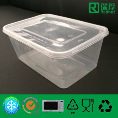 High Quality Plastic Container for Food Packing 1000ml