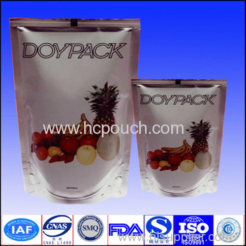 juice stand up pouch