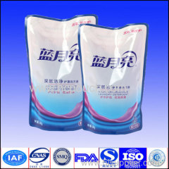 disposable stand up recycle pouch