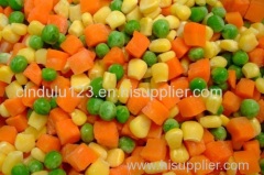 3-way IQF/Frozen mixed vegetables (carrot dices,green peas&sweet corn kernels)