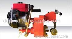 Inner-combustion rail drilling machine